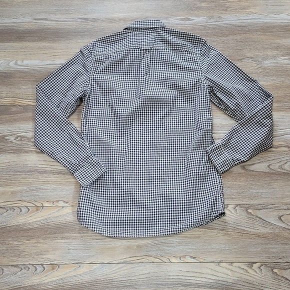 Timberland regular fit button up shirt Mens Size Small gingham blue - Picture 6 of 8